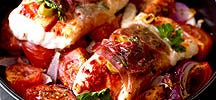 Mediterrane vis uit de oven