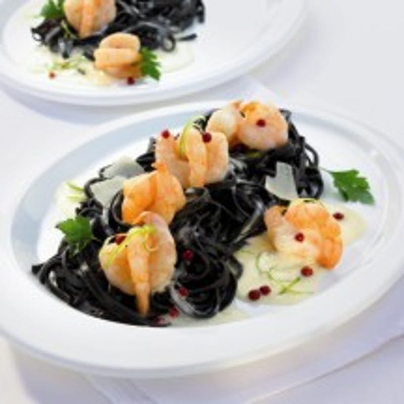 Foto van Pasta met garnalenproseccosaus door WW