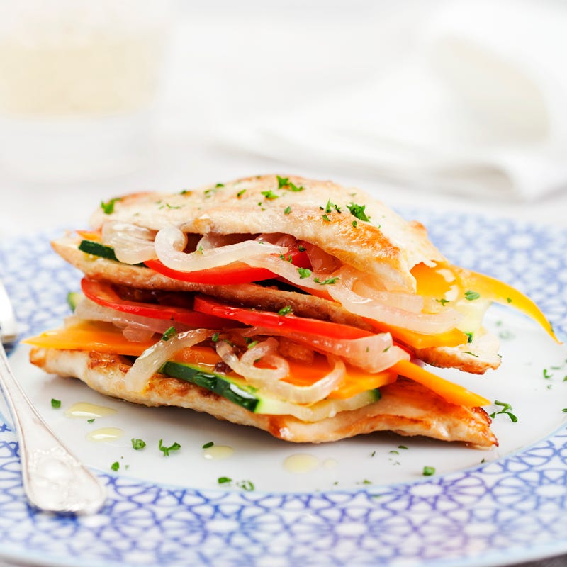 Foto van Lasagne met kip en groenten door WW