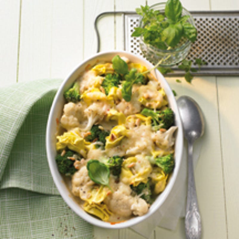 Foto van Ovenschotel met tortellini en groenten door WW