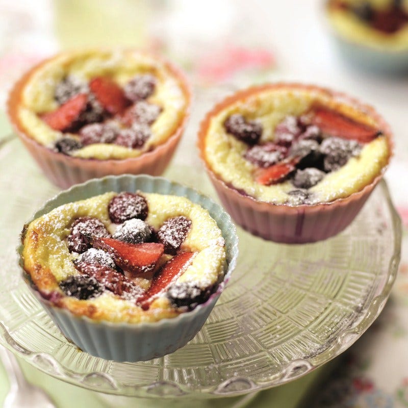 Photo de Mini tartelettes au fromage blanc et myrtilles prise par WW