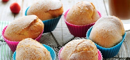 Yoghurt-speltmuffins