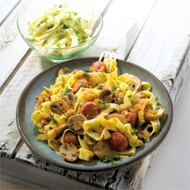 Foto van Tagliatelle à la salsiccia door WW