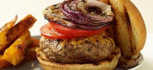 Cheeseburger à l'oignon