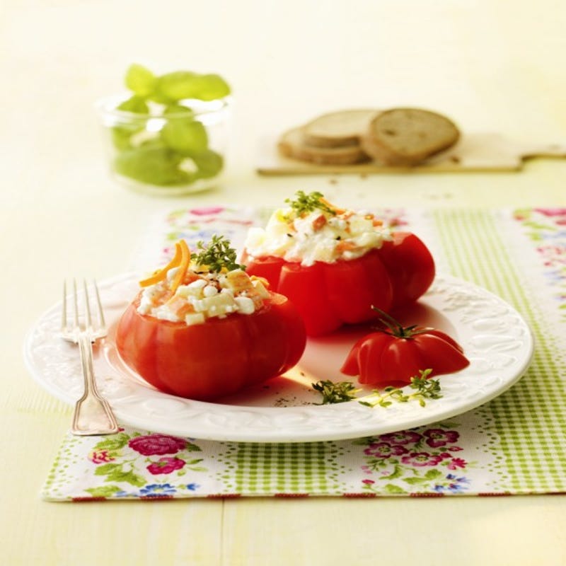 Foto van Gevulde tomaten door WW