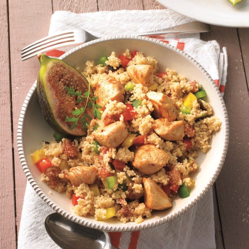 Photo de Salade de poulet marocaine prise par WW
