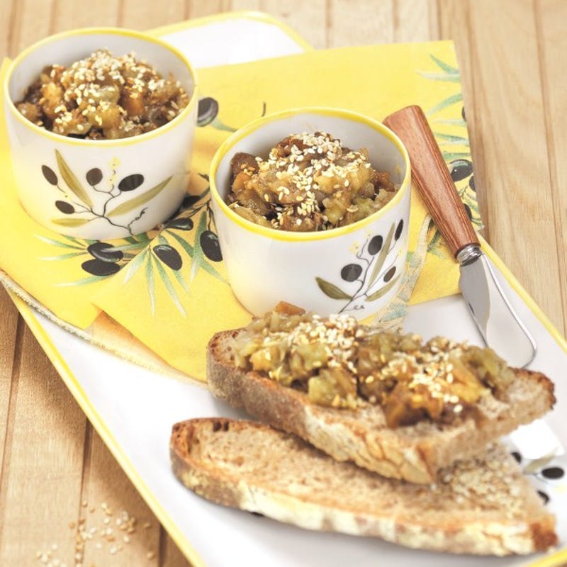 Foto van Compote van aubergine met groene kardemom door WW