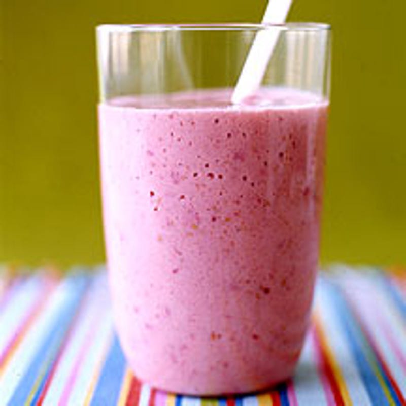 Foto van Smoothie van framboos en perzik door WW