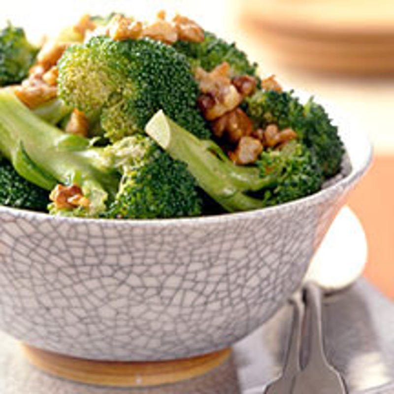 Foto van Broccoli met sesam en walnoot door WW
