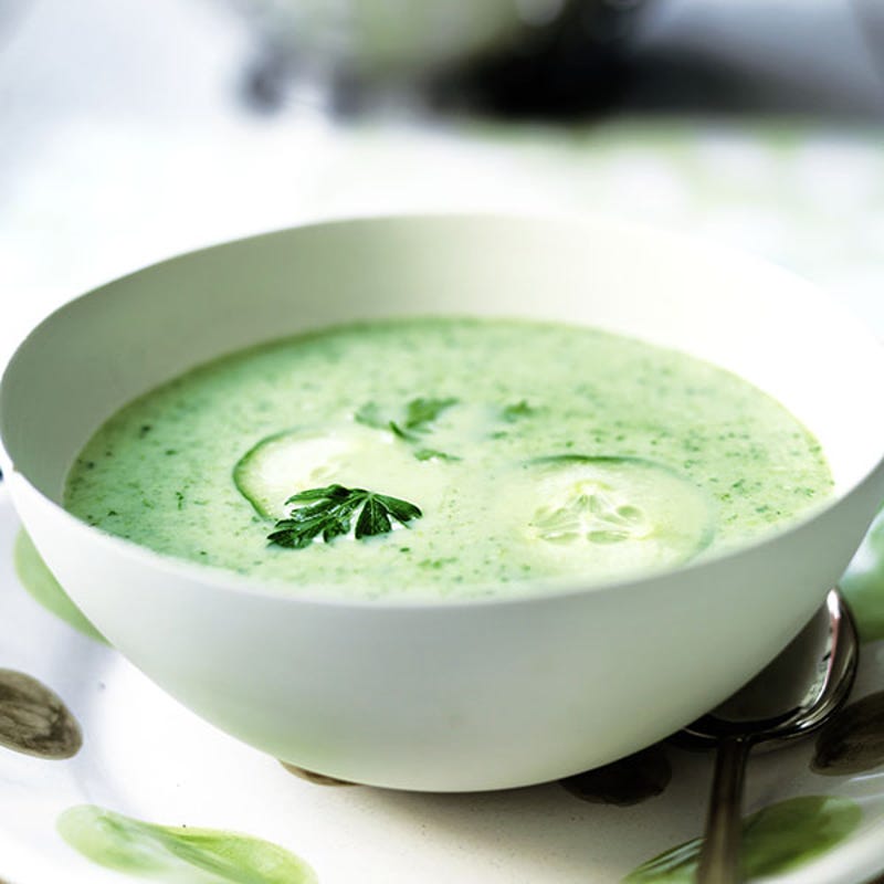 Photo de Soupe froide au concombre prise par WW
