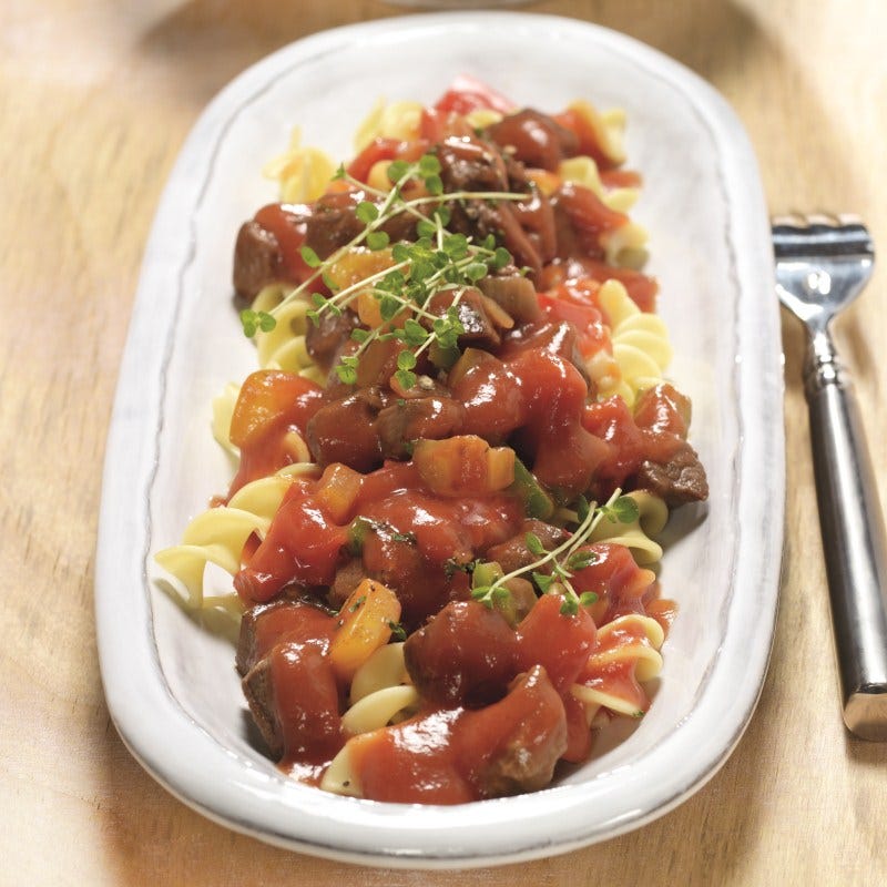 Photo de Fusilli et sauce express au goulash prise par WW