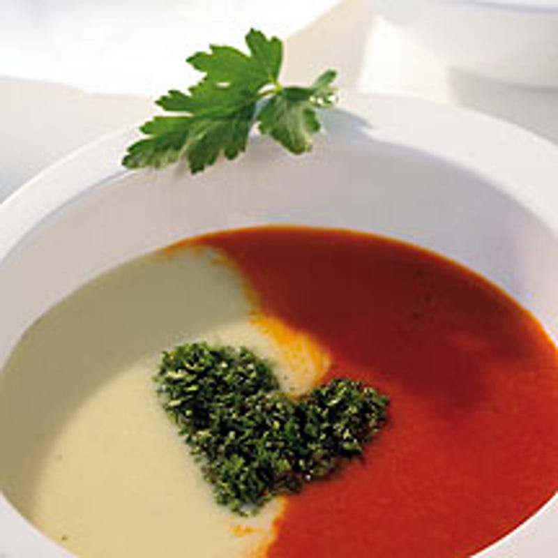 Foto van Tweekleurig soepje door WW