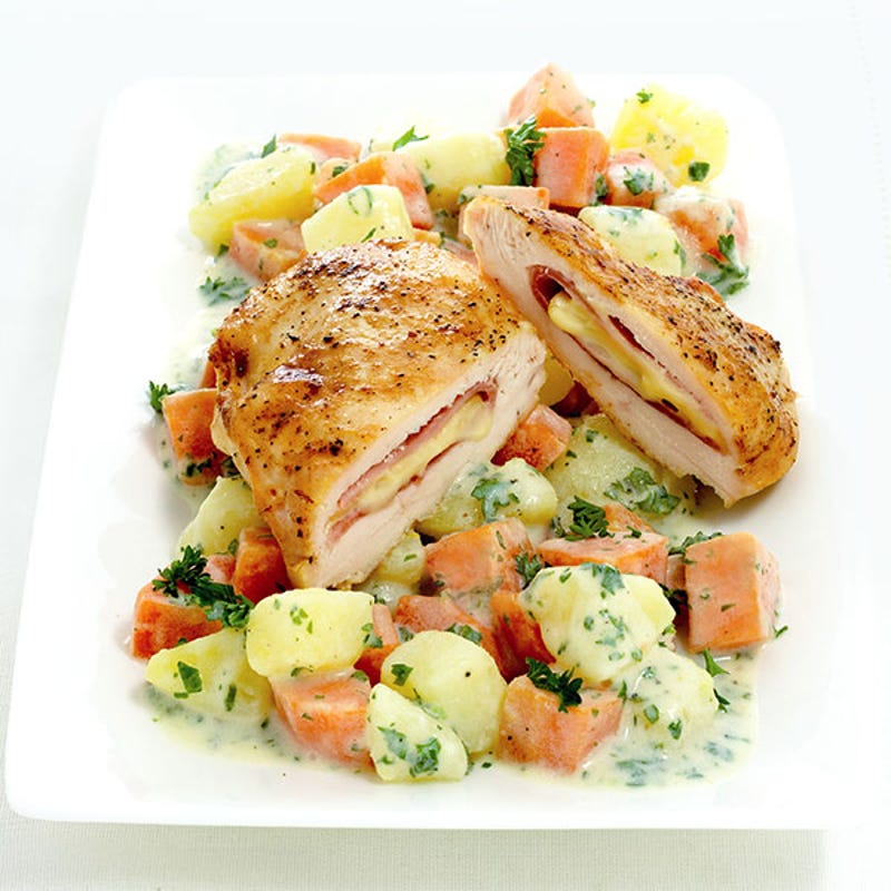 Foto van Kip cordon bleu door WW