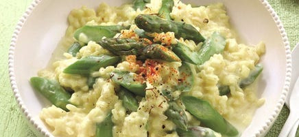 Risotto aux asperges vertes