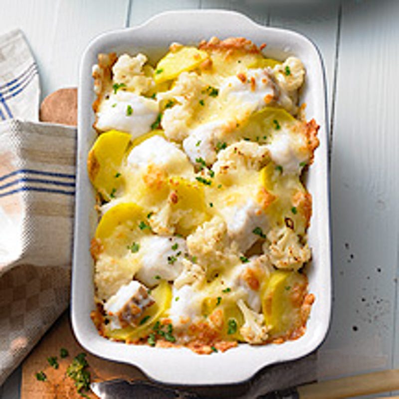 Foto van Kabeljauw-aardappelgratin door WW