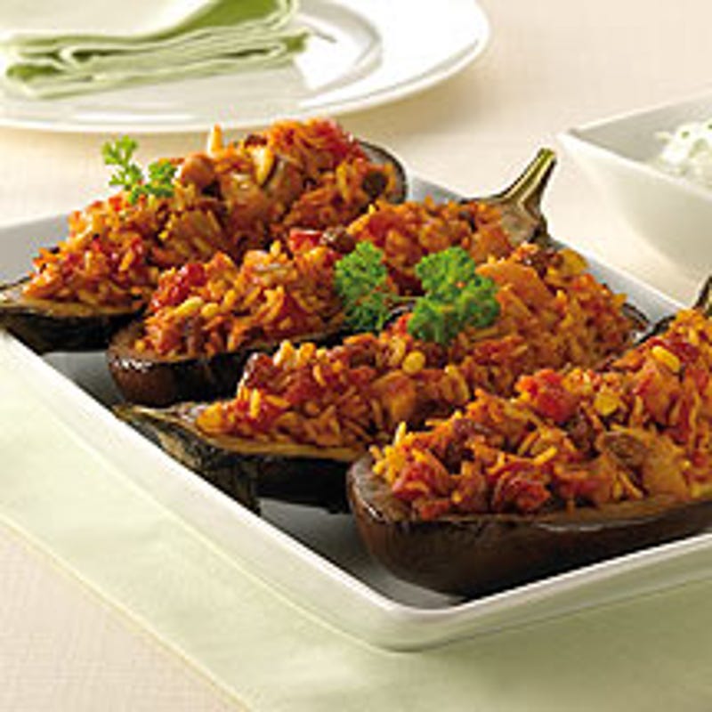 Photo de Aubergines farcies prise par WW