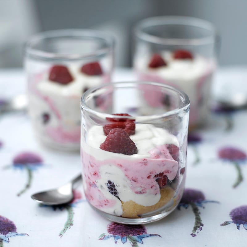 Photo de Verrine au fromage blanc et aux fruits prise par WW
