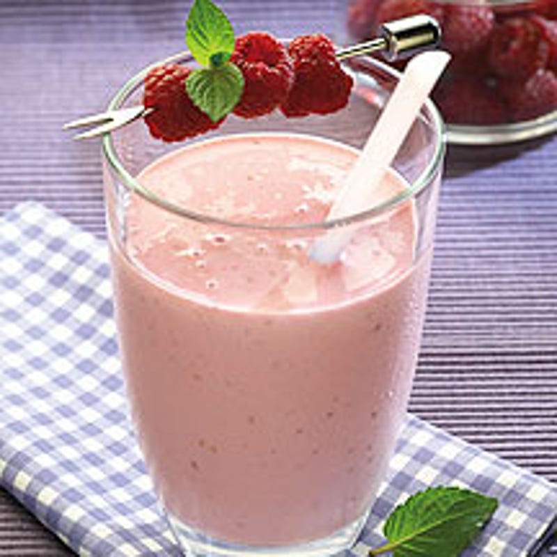 Foto van Smoothie van rode bessen en kokosmelk door WW
