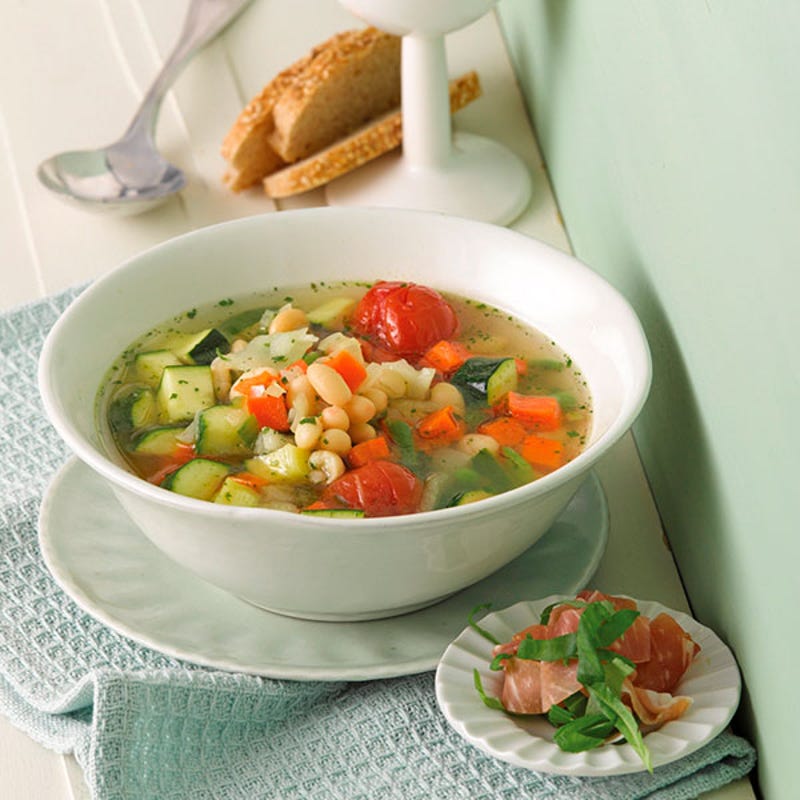 Photo de Minestrone au jambon de Parme prise par WW