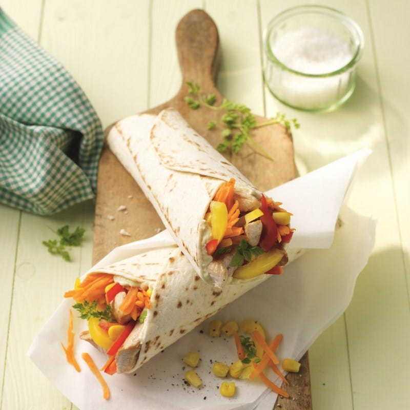 Foto van Kalkoenwrap door WW