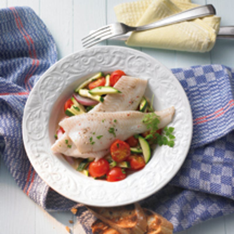 Photo de Filets de flétan aux légumes prise par WW