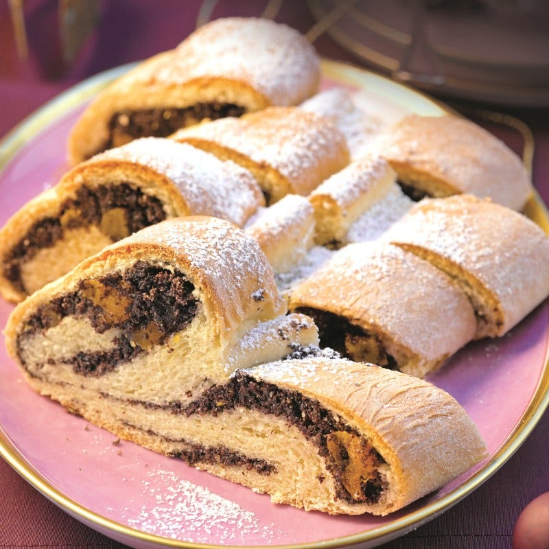Photo de Stollen aux graines de pavot et abricots prise par WW