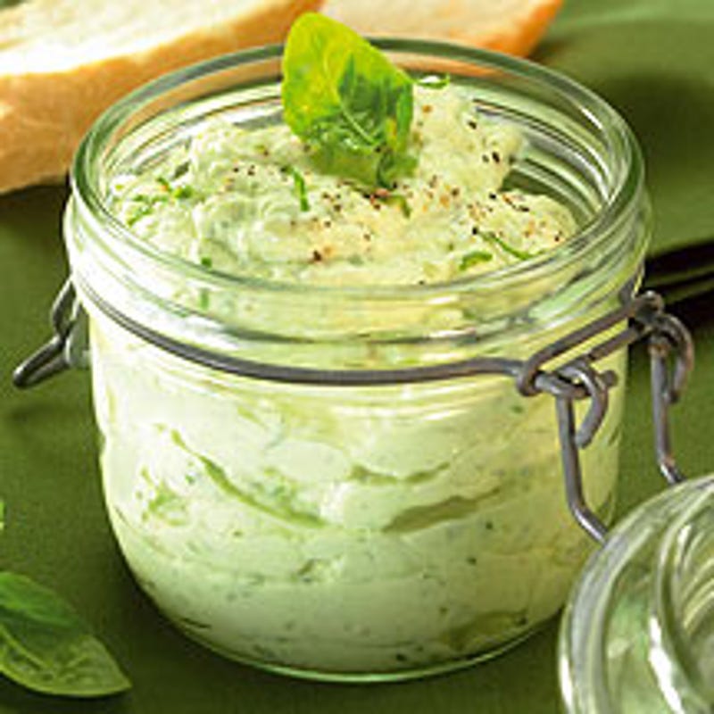 Photo de Crudités à la crème de basilic prise par WW