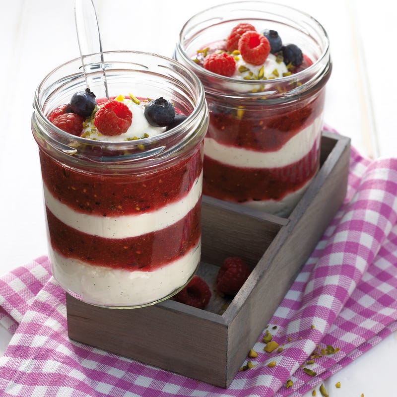 Photo de Millefeuille crémeux aux fruits prise par WW