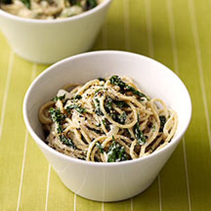 Photo de Spaghetti aux épinards et à la ricotta prise par WW