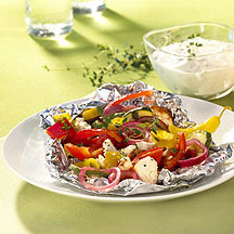 Photo de Poêlée de légumes aux crevettes prise par WW