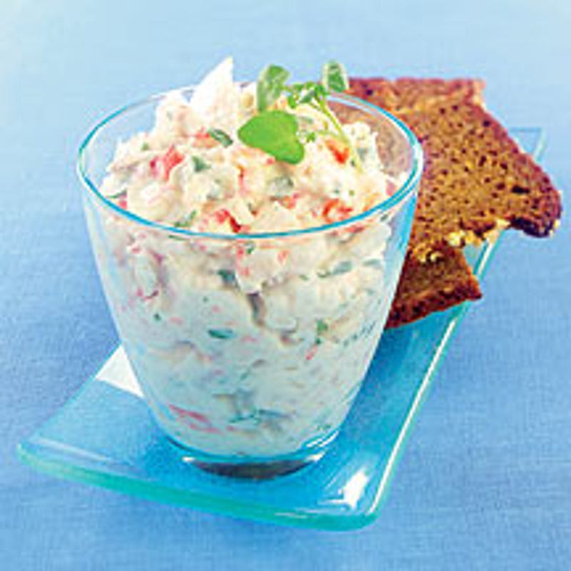 Photo de Tartare de crevettes aux champignons prise par WW