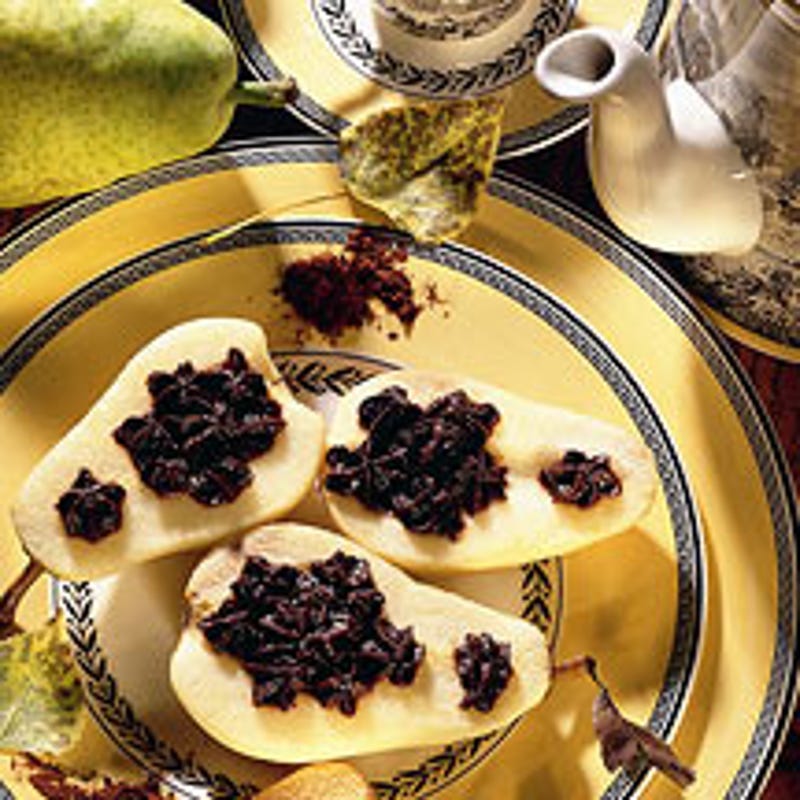 Photo de Poires farcies au chocolat prise par WW