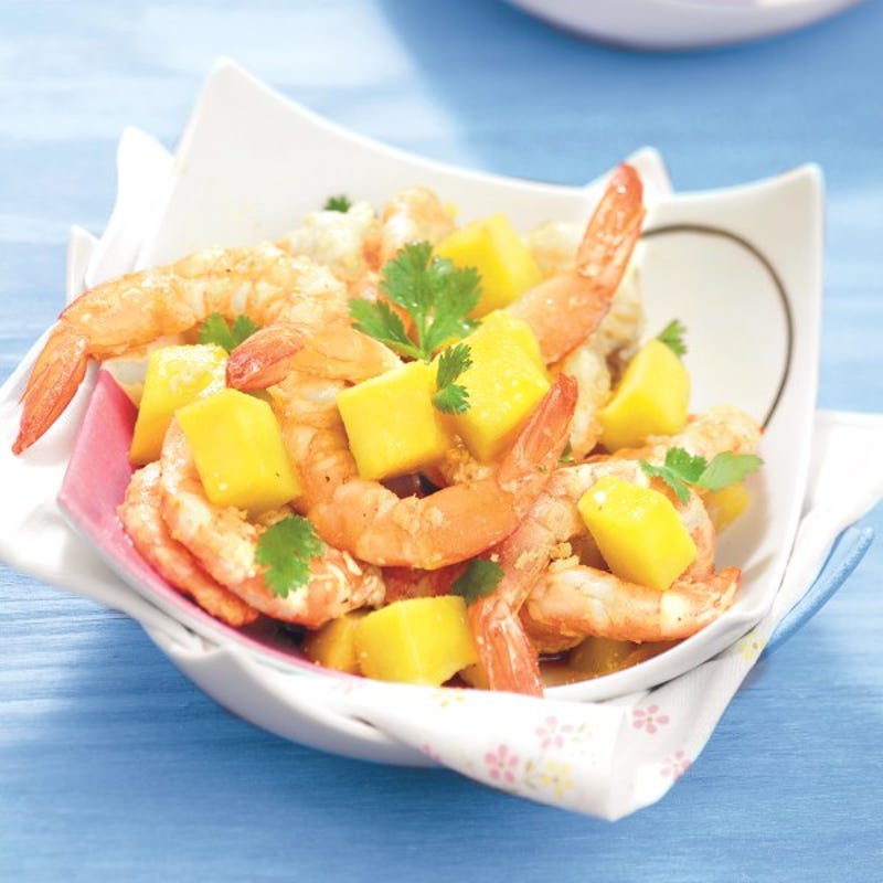 Photo de Crevettes roses à la mangue prise par WW