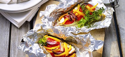 Gegrilde visfilet
