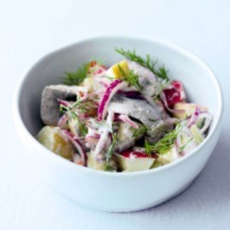 Photo de Salade au hareng, à la pomme de terre et à la pomme prise par WW