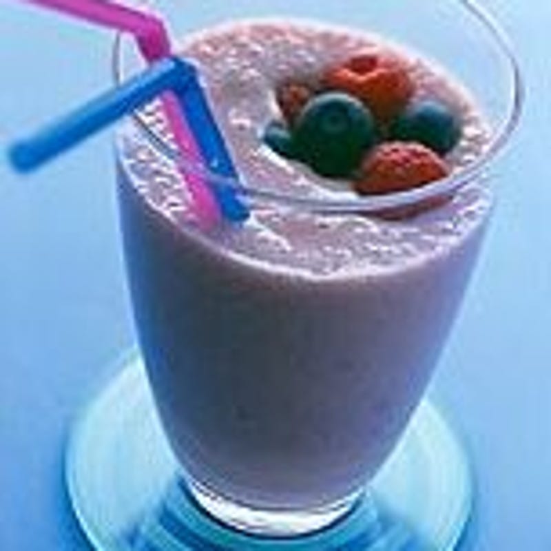 Foto van Banaan-veenbessensmoothie door WW