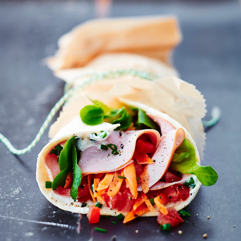 Photo de Wrap de carottes et de jambon prise par WW