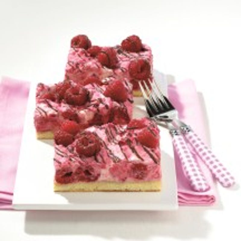 Photo de Tarte à la crème et aux framboises prise par WW