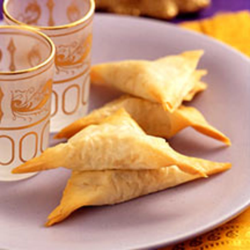 Foto van Bladerdeeg gevuld met spinazie en kaas door WW