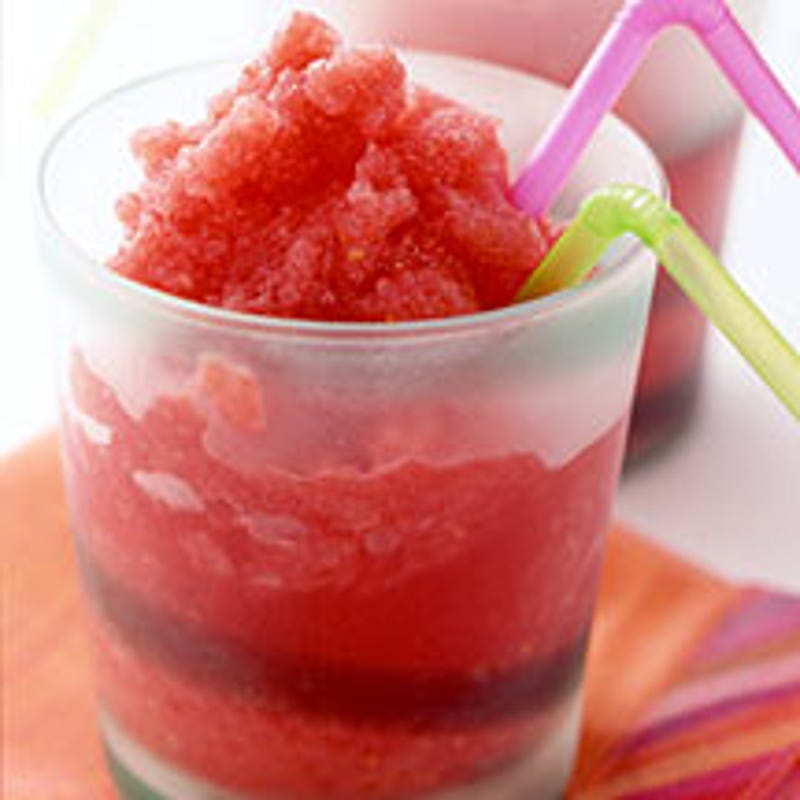 Foto van IJsthee met frambozen door WW