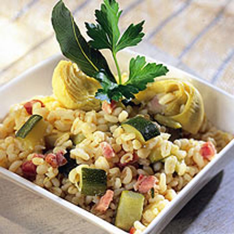 Photo de Pilaf de blé au bacon prise par WW