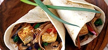 Oosterse wraps met tofoe