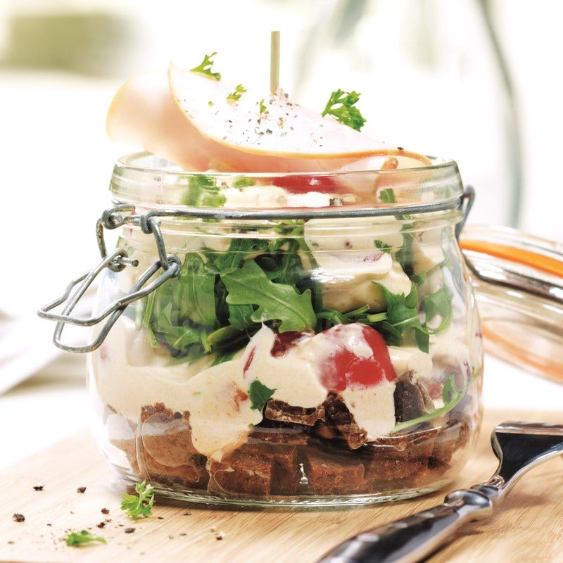 Photo de Tiramisu de crème à la tomate et roquette prise par WW