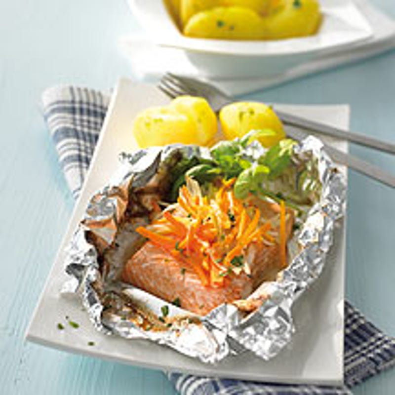 Foto van Saumon en papillote door WW