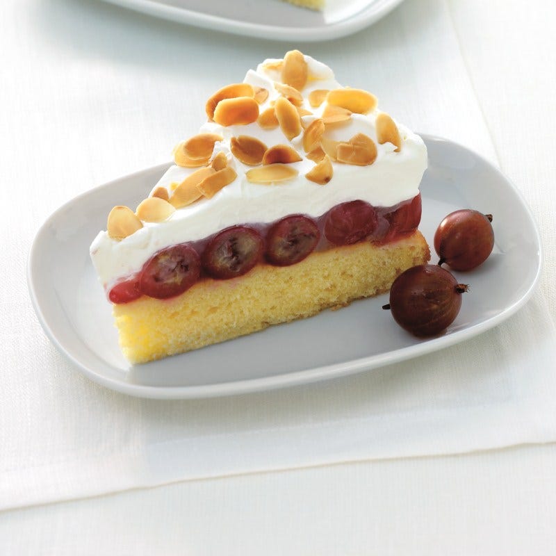 Photo de Tarte aux groseilles à maquereau classique prise par WW