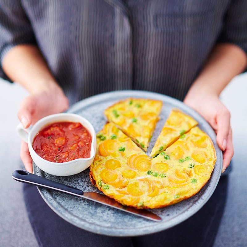 Foto van Tortilla met tomatensaus door WW