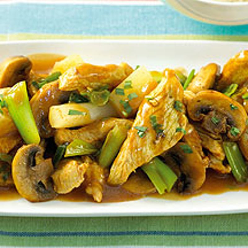 Foto van Kalkoenlapjes met ananas door WW