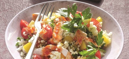 Salade de boulgour orientale
