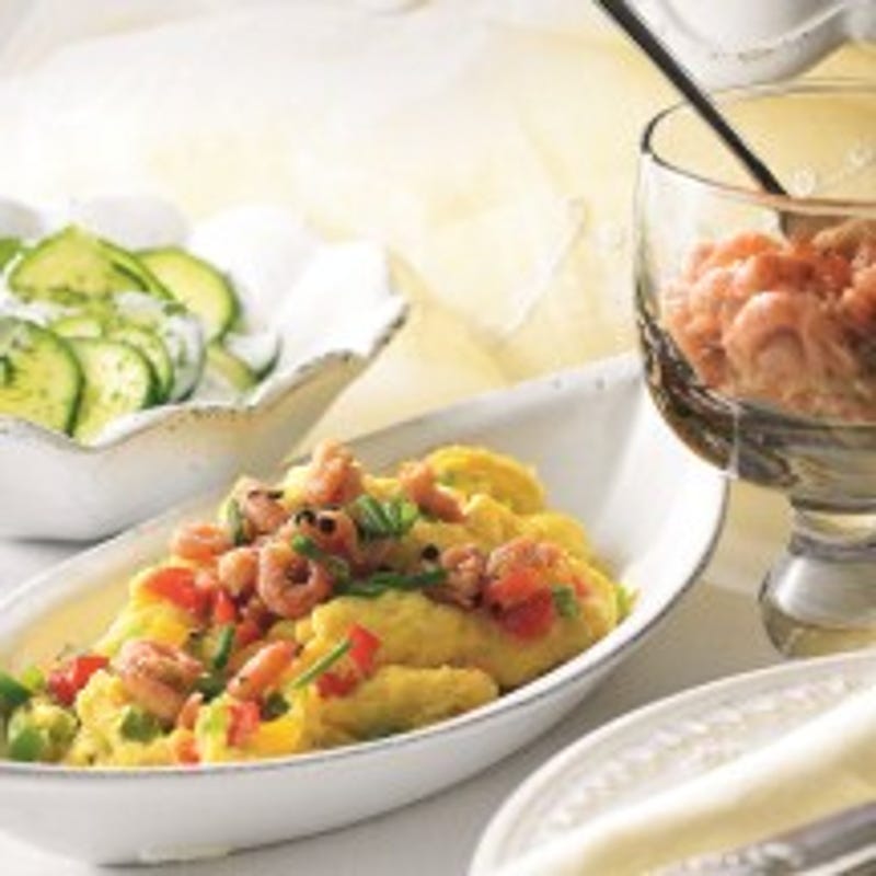 Photo de Œufs brouillés aux crevettes prise par WW