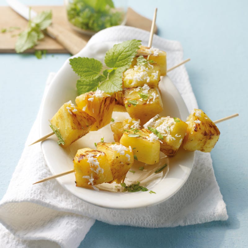 Photo de Brochettes d’ananas au four prise par WW